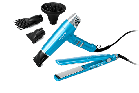 Babyliss Secadora Dual Ionic + Plancha 1 1/4"